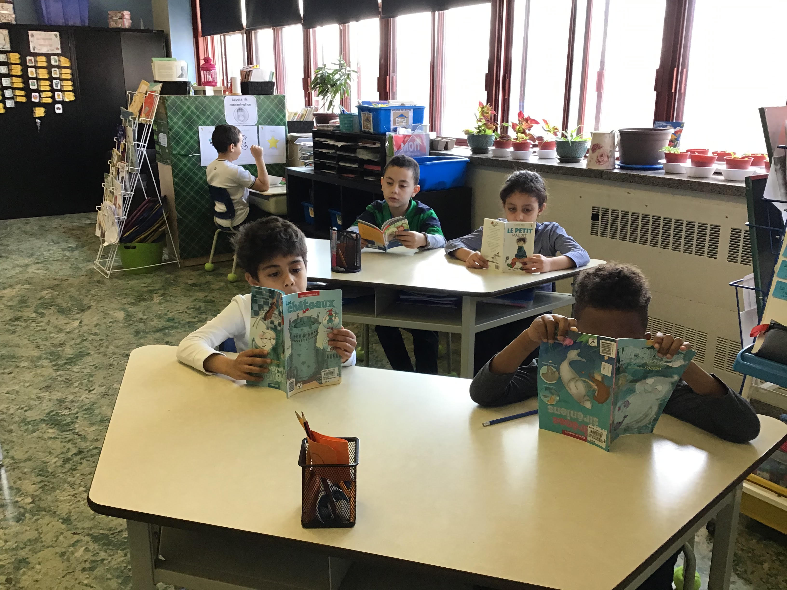 La CSDM en lecture École SaintGrégoireleGrand