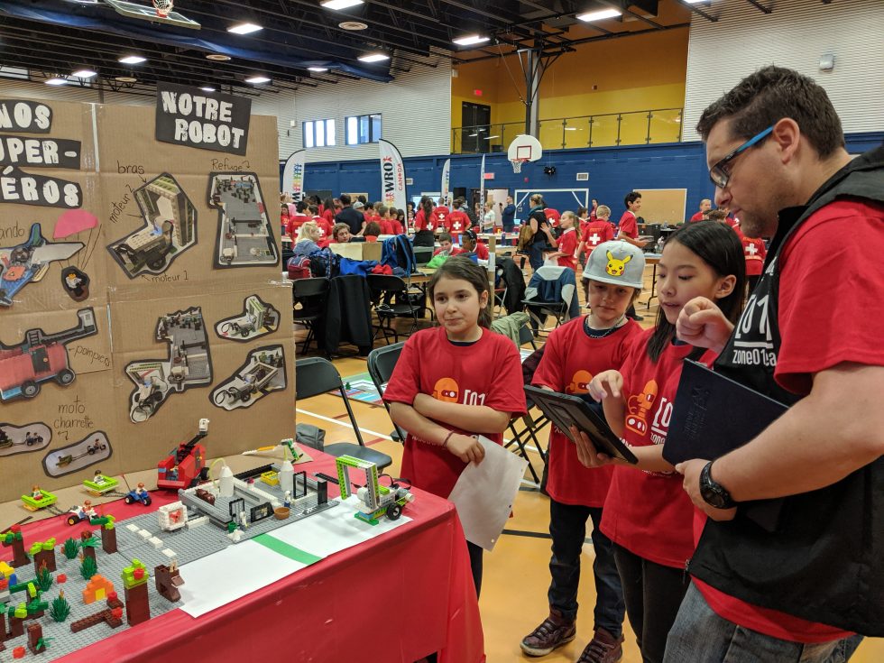 Compétition de robotique Zone01 2019 École SaintGrégoireleGrand